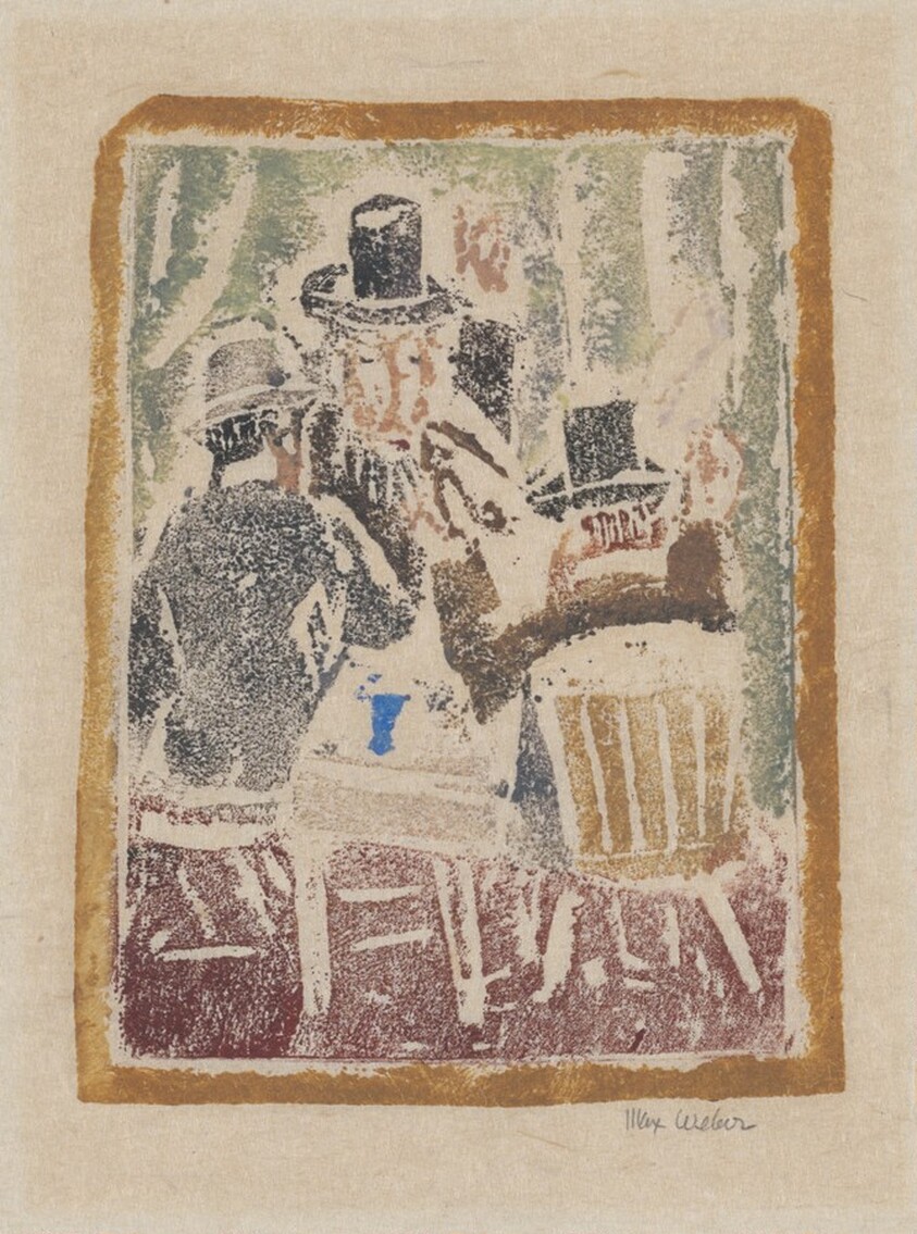 Three Figures Reading