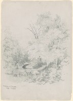 Old Bridge at Weaverton, Andrew Fisher Bunner, 1867