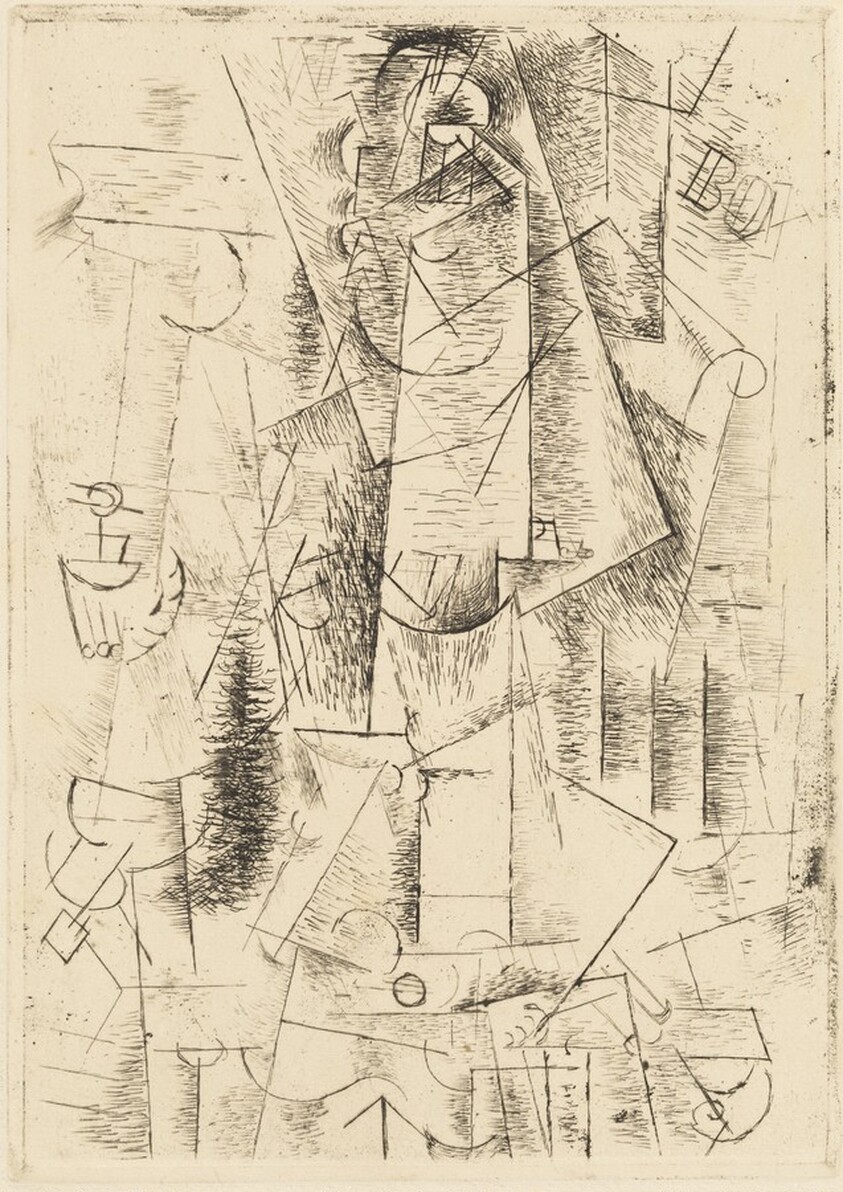 Guitarist in an Armchair (Guitariste au fauteuil)