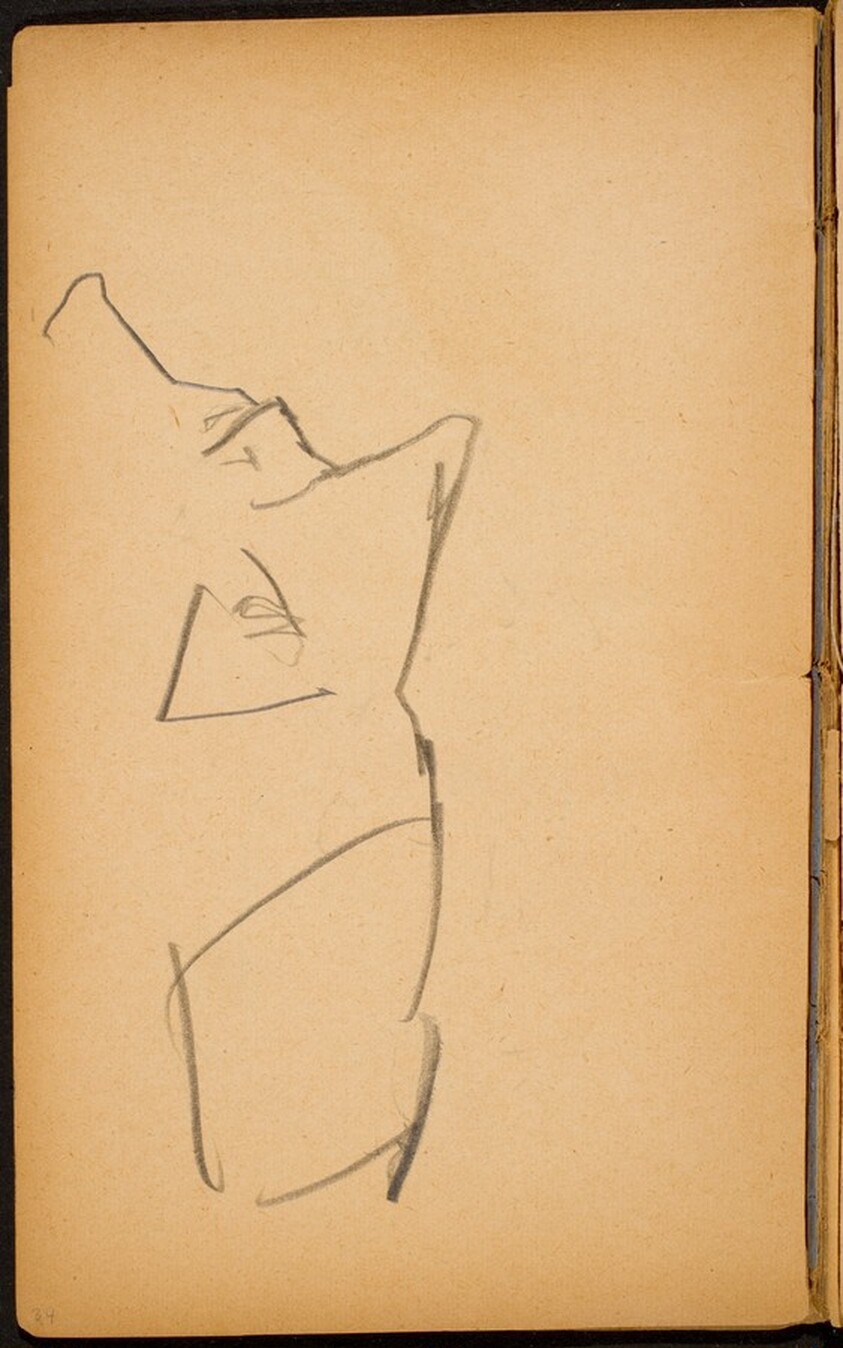 Gesicht in Profil (Profile) [p. 34]