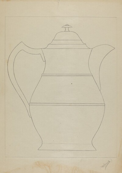 Covered Water Pitcher