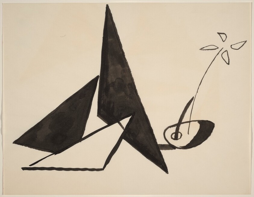 Sketch after "Four White Petals"