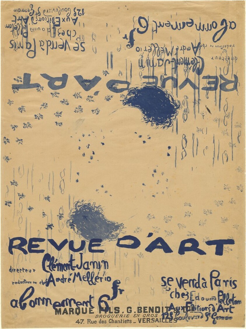 Poster for "L'Estampe et l'affiche"