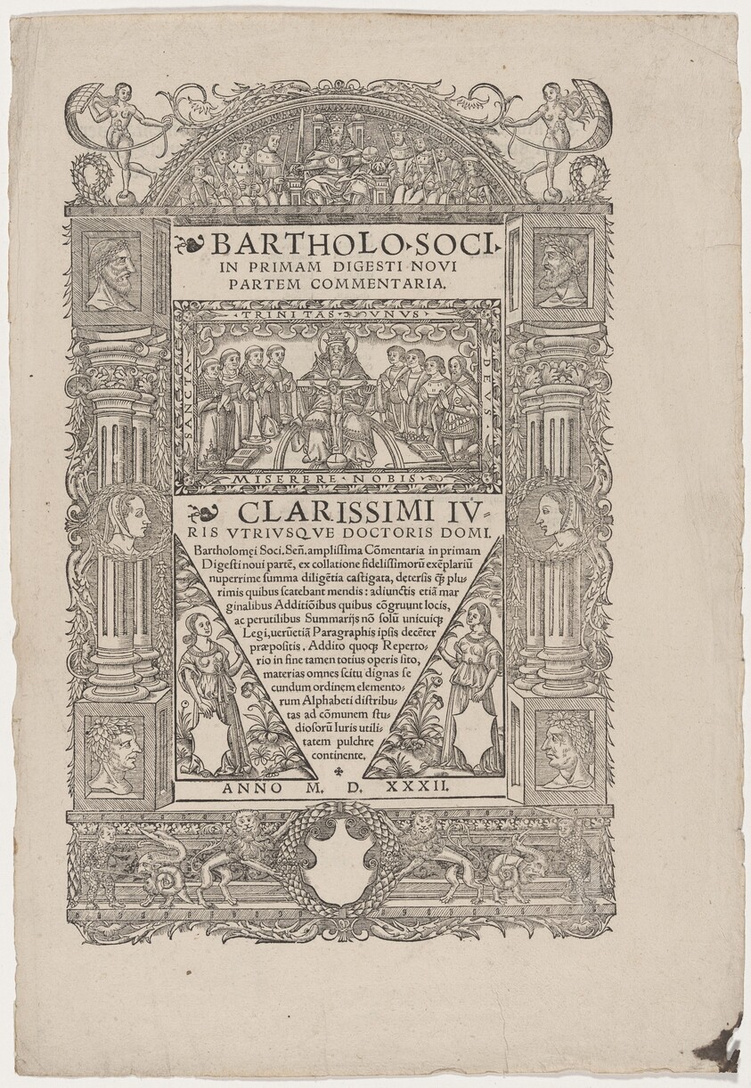 Title Page to Clarissimi IV