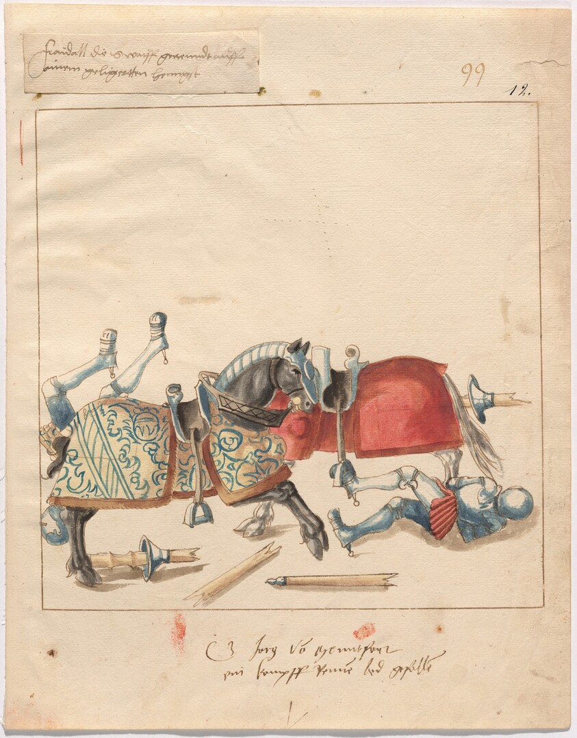 Mock Joust of War in Reinforced Field Armor