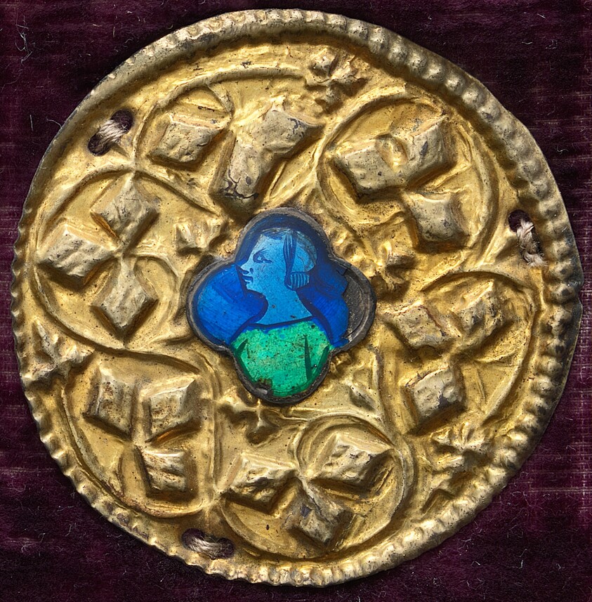 Costume Ornament with Profile Portrait