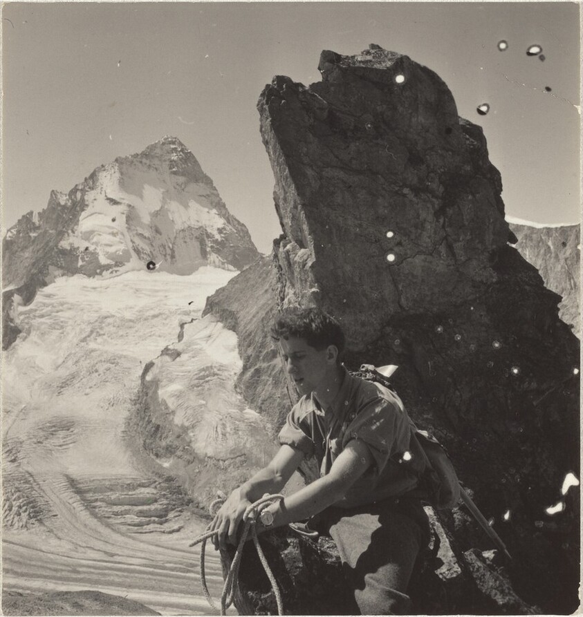 Robert Frank in the Swiss mountains