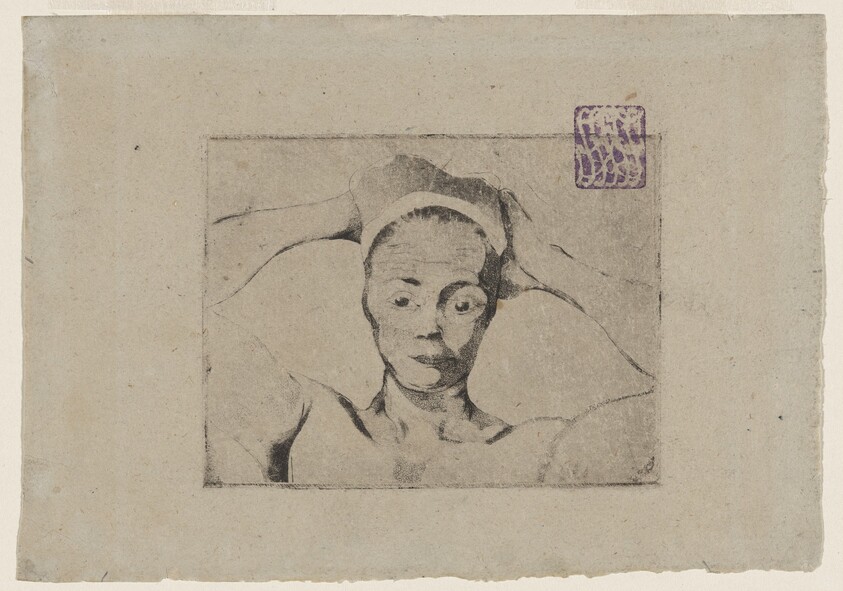 Nude with Hands Behind Her Head (Nue avec les mains derrières la tête)