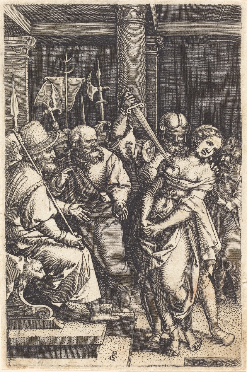 Virginius Killing His Daughter