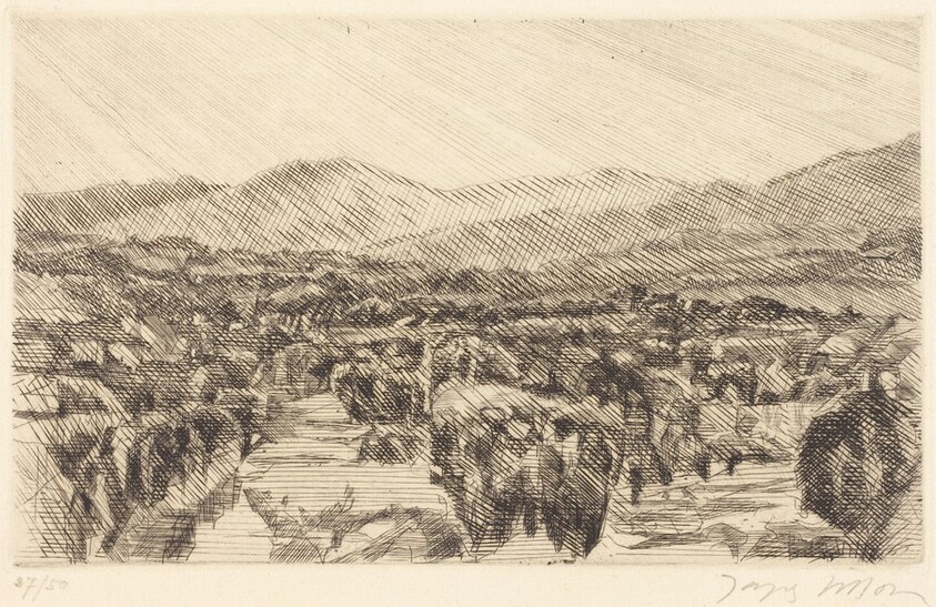 The Plain between Cannes and Mougins (La plaine entre Cannes et Mougins)