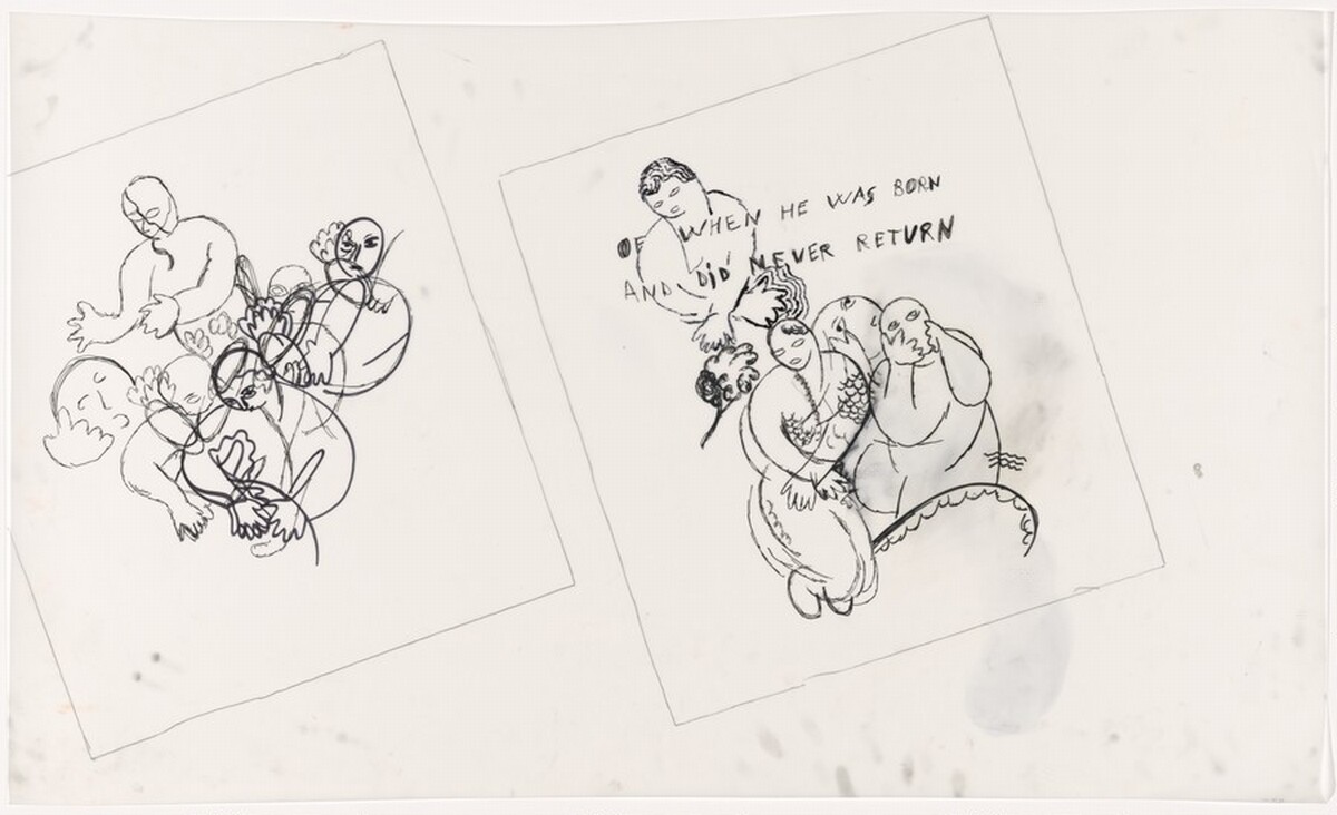 Drawing for "Surprising Novel: Chapter One" and "Surprising Novel: Chapter Five"