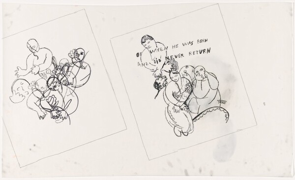 Drawing for "Surprising Novel: Chapter One" and "Surprising Novel: Chapter Five"