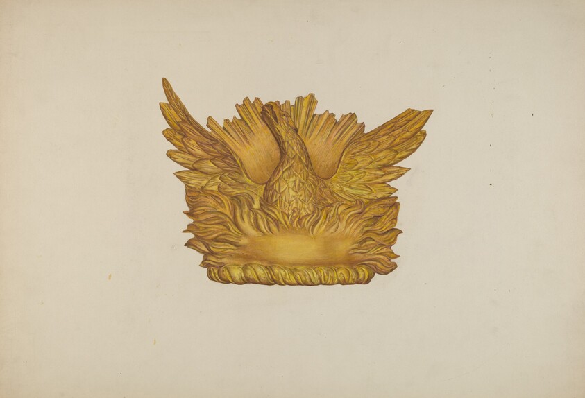 Ornamental Wood Carving: Eagle