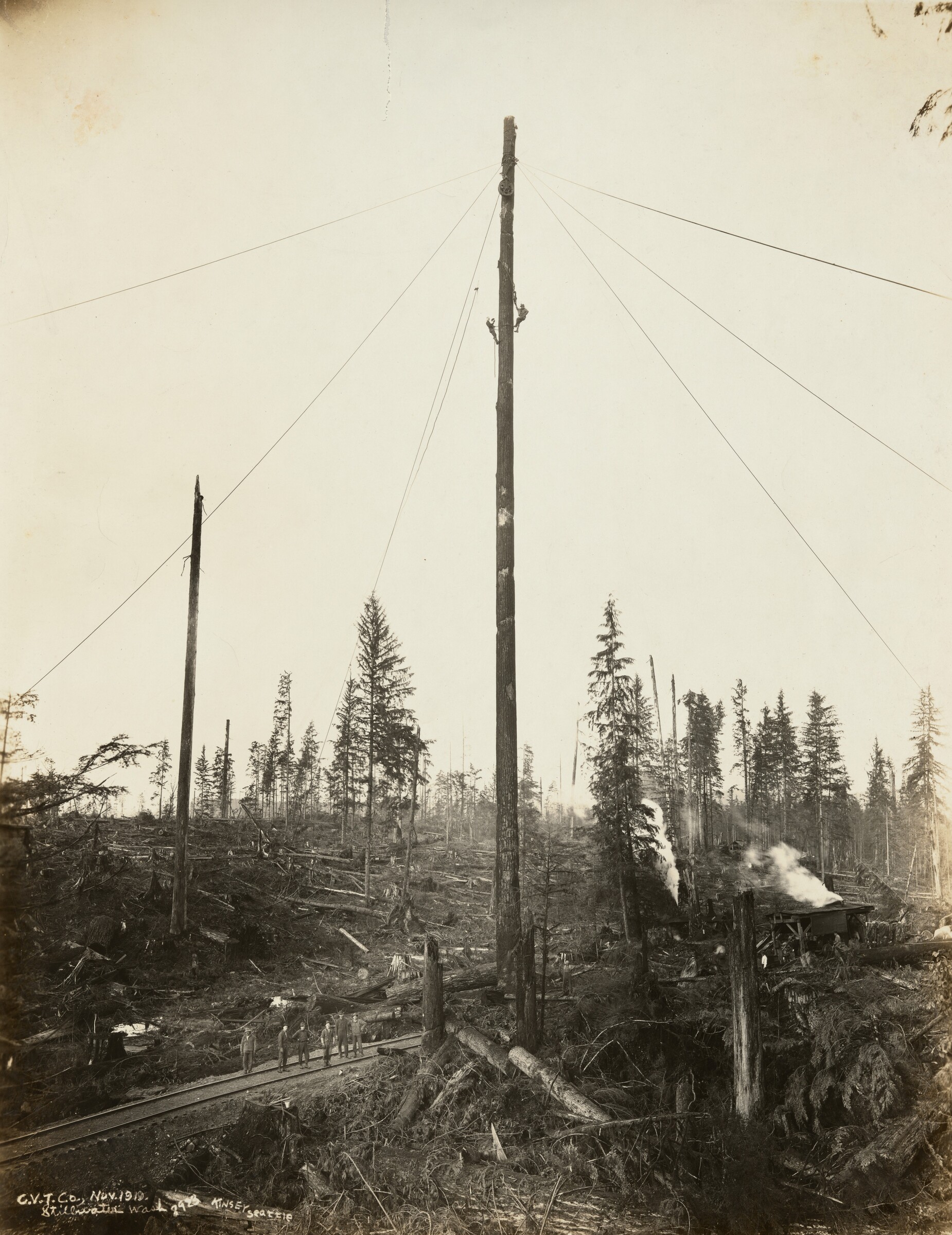 C.V.T. Co. Stillwater, Washington, Darius Kinsey, November 1919
