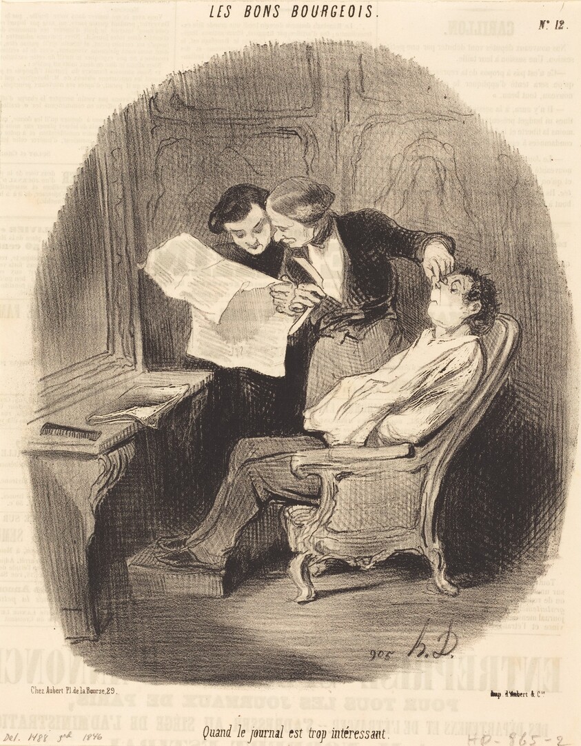 Quand le journal est trop intéressant