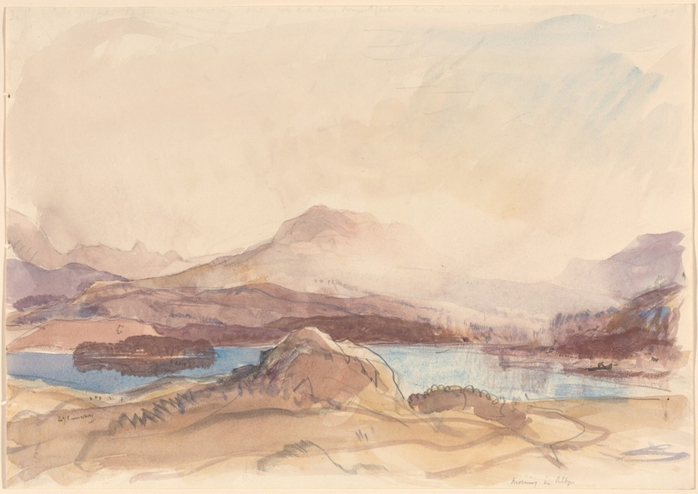 Morning in Albyn, David Young Cameron
