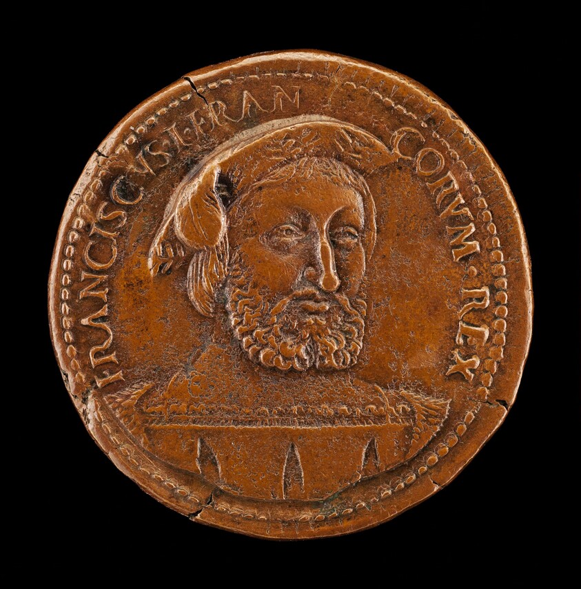 François I, 1494-1547, King of France 1515 [obverse]