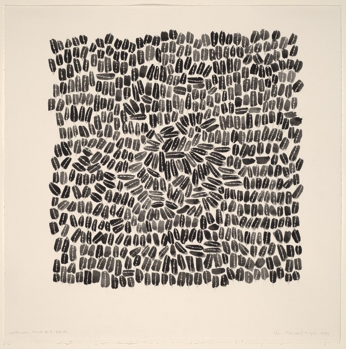 Watercolor Marks #4 - Earth