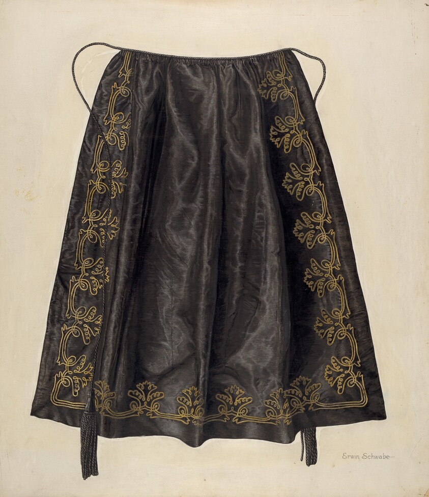 Silk Apron