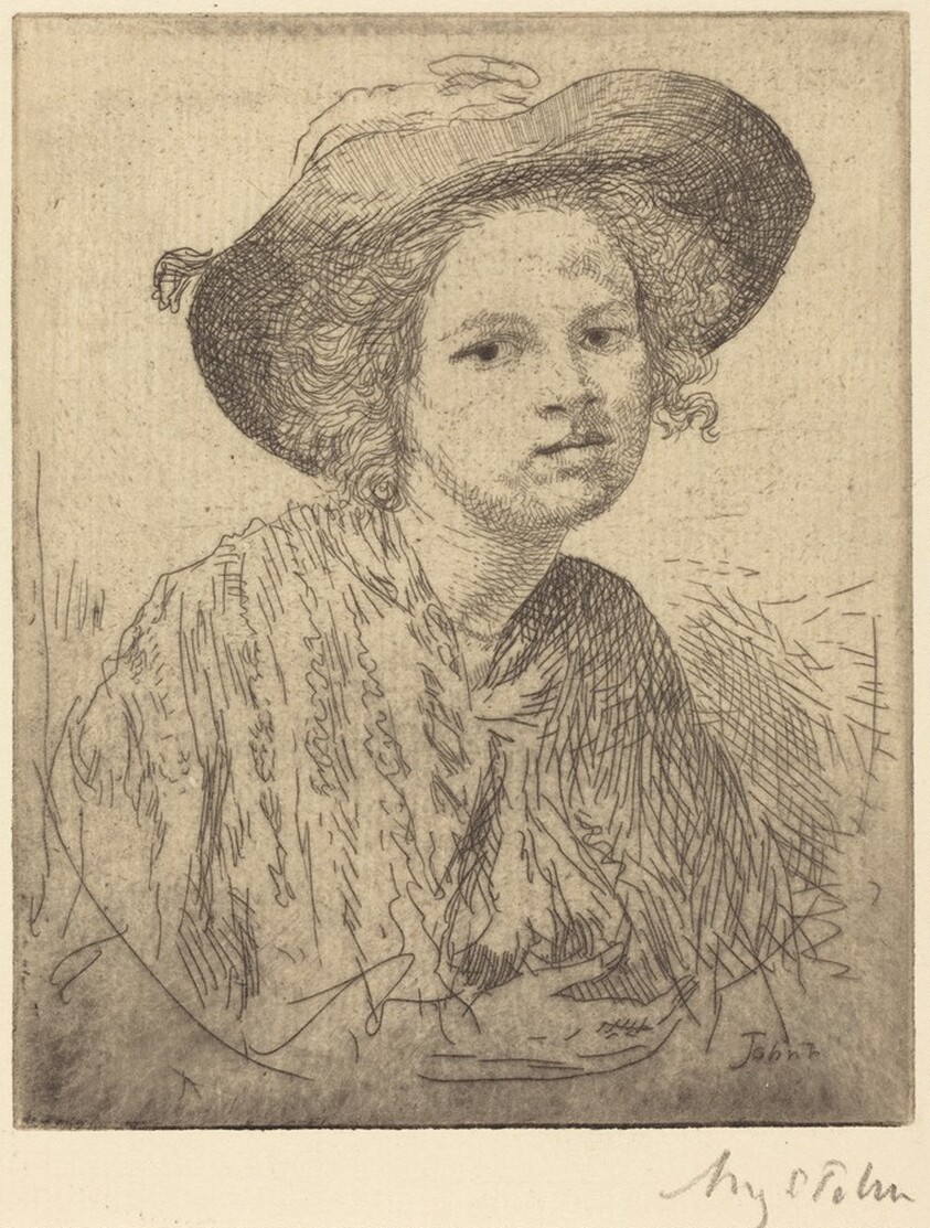 Anne with a Lace Shawl