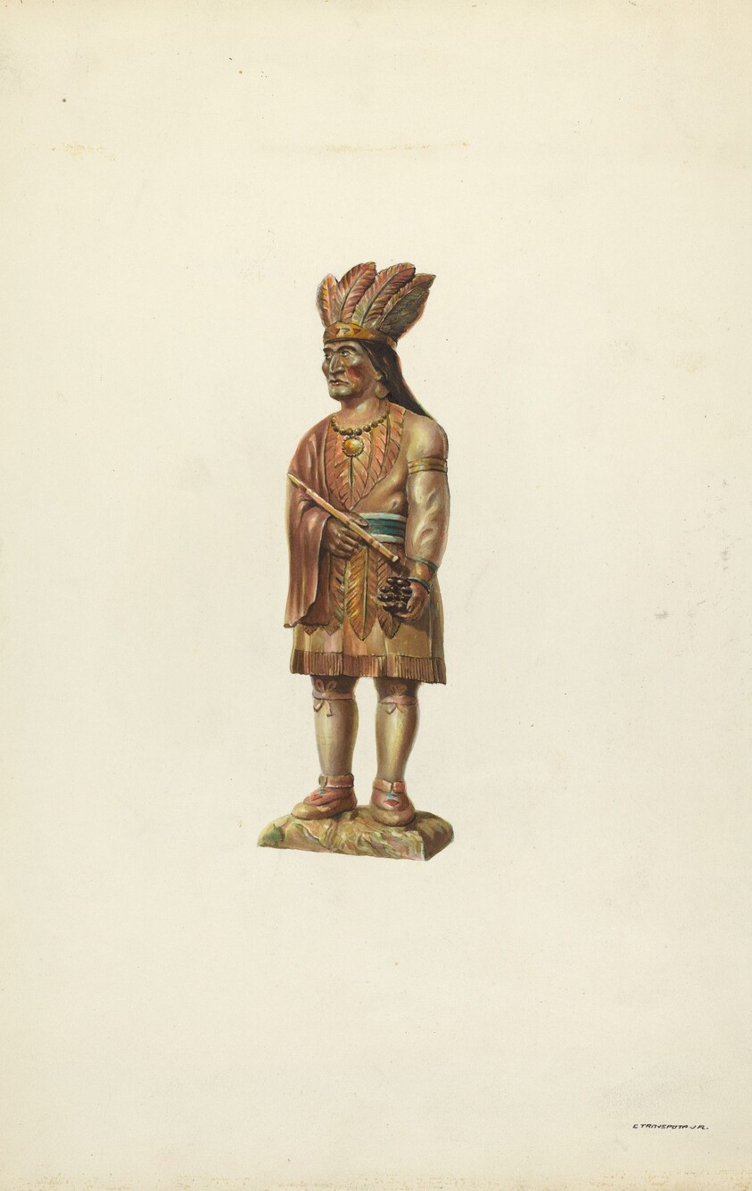 Wooden Indian