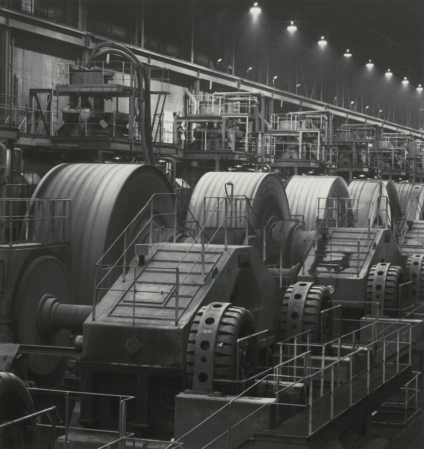 679 46, Primary Autogenous Mills, Taconite Plant, Cleveland-Cliffs Iron Company, Empire Mine, Palmer, Michigan