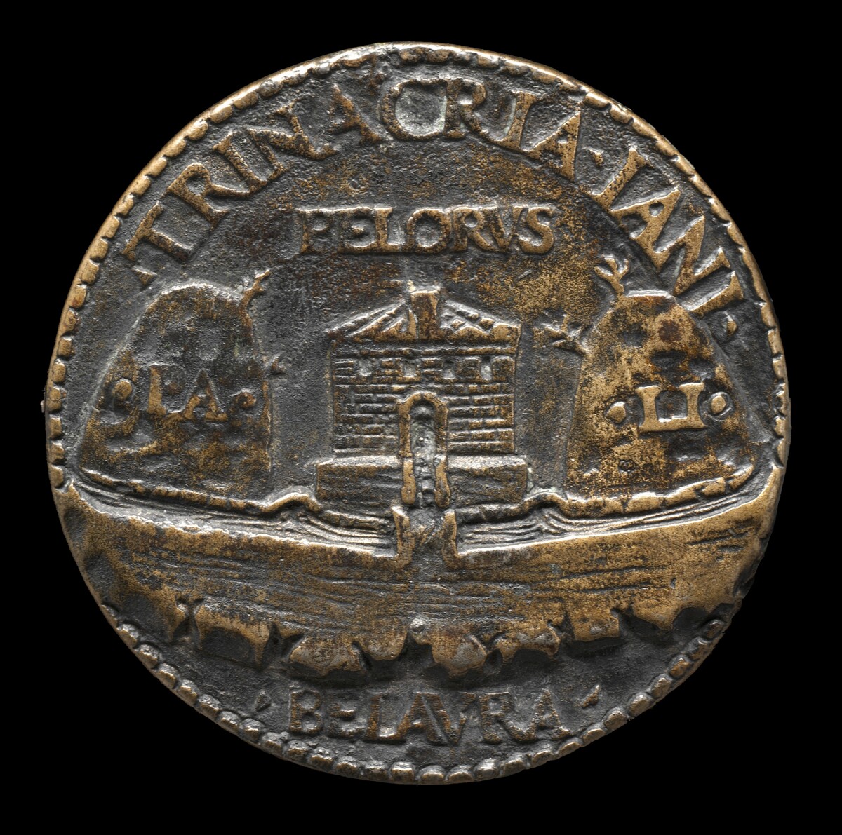 House between Two Hills [reverse]