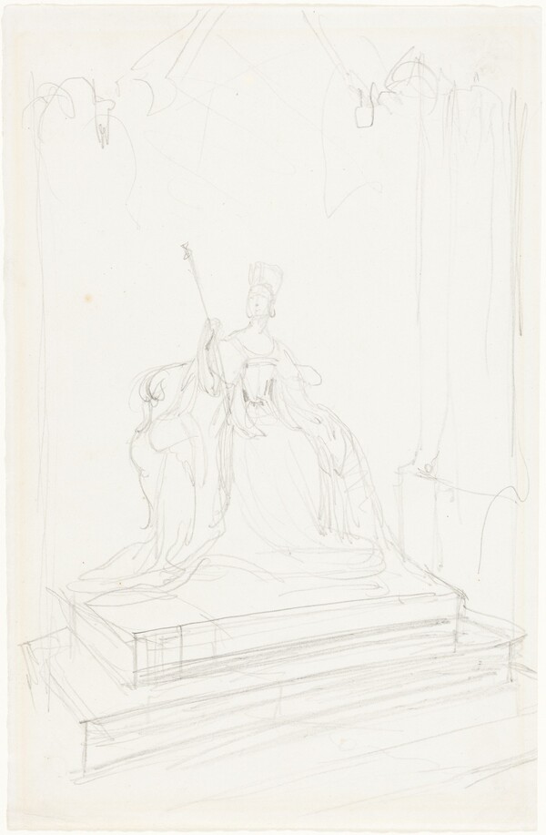 Study for "Queen Victoria"