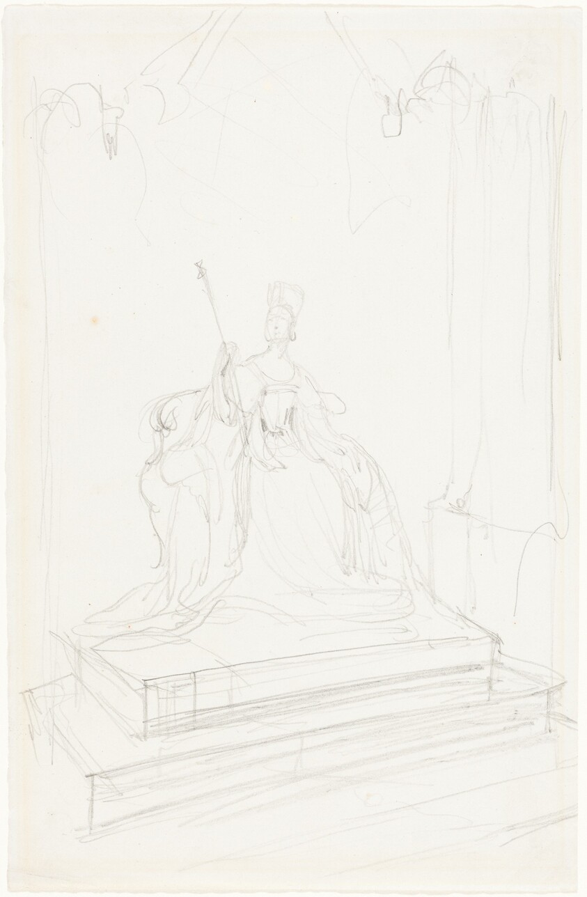 Study for "Queen Victoria"