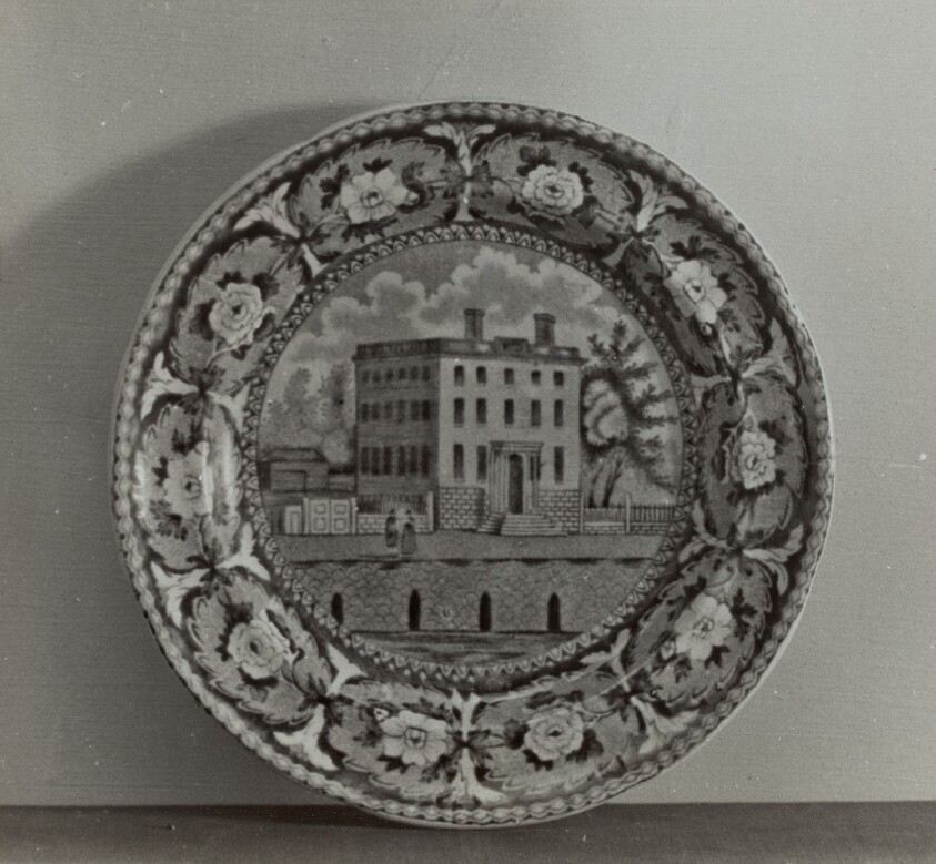 Plate - "Athaneum, Boston"
