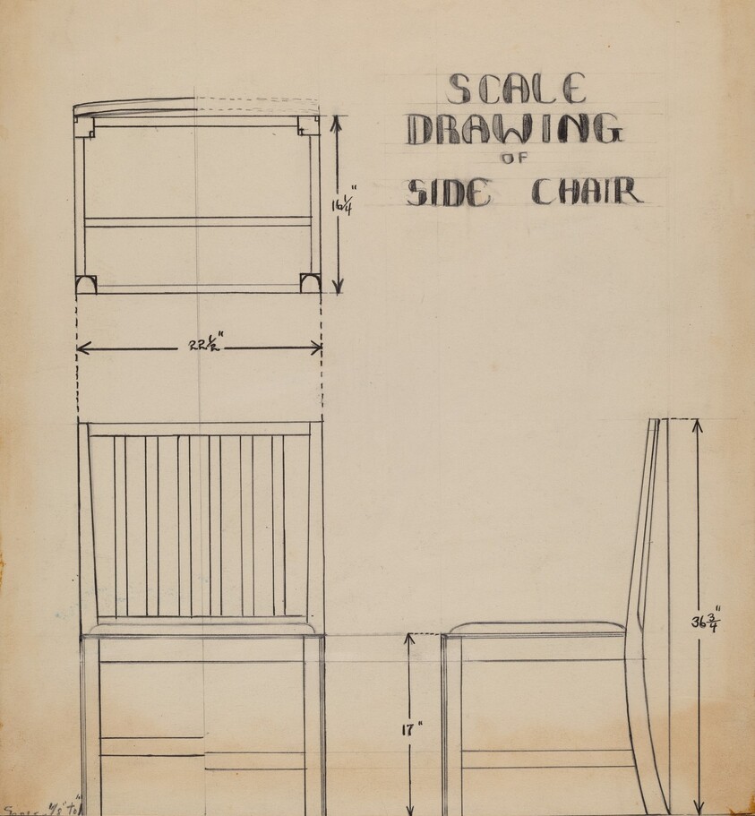 Side Chair (one of pair)