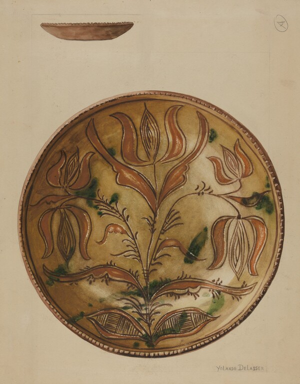 Pennsylvania German Plate