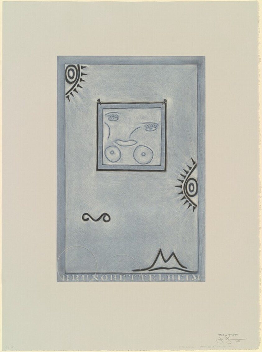 Untitled (White Mezzotint) [trial proof]