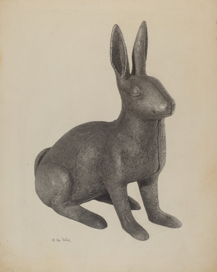 Garden Figure (Rabbit)