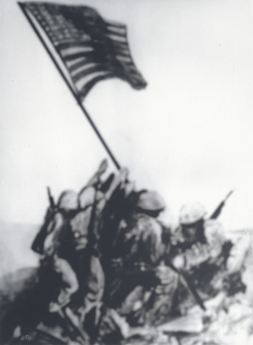 Memory Rendering of Iwo Jima Flag Raising