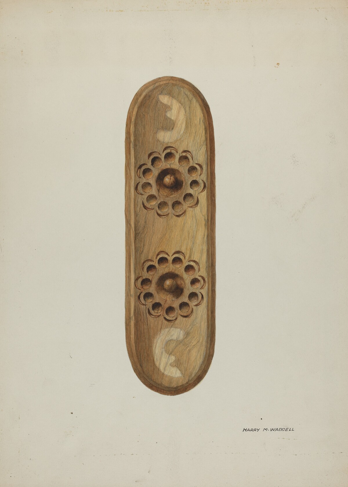 Confessional, Detail from Side