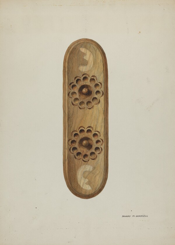 Confessional, Detail from Side