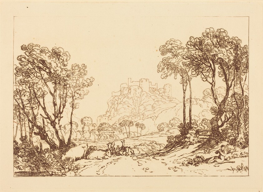 The Castle Above the Meadows