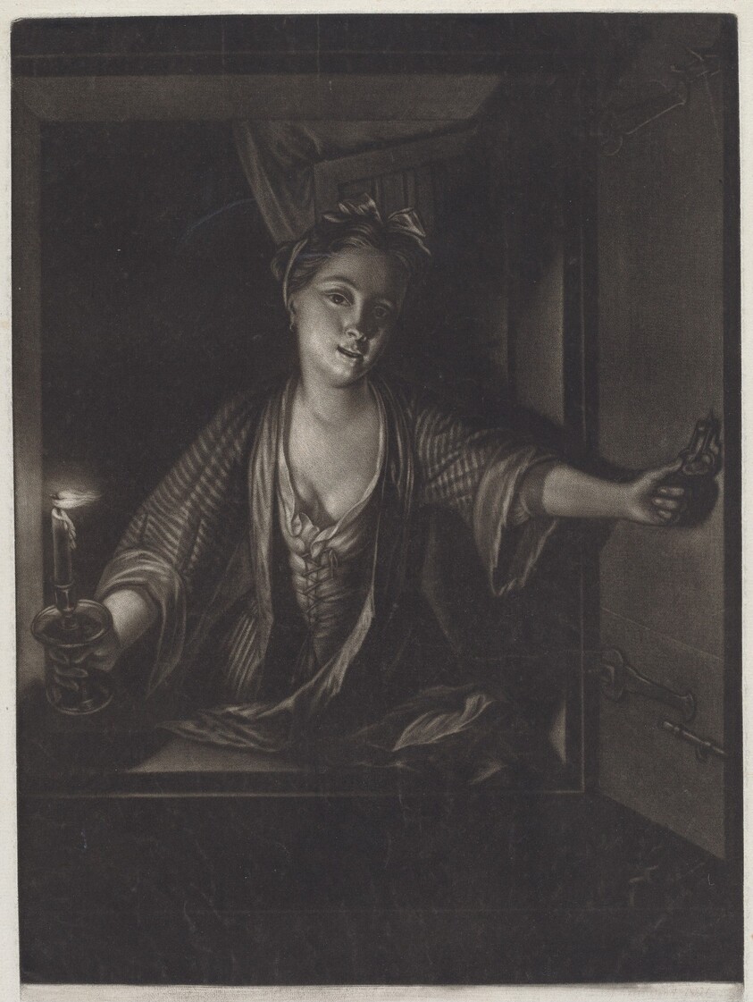 Girl with a Candle