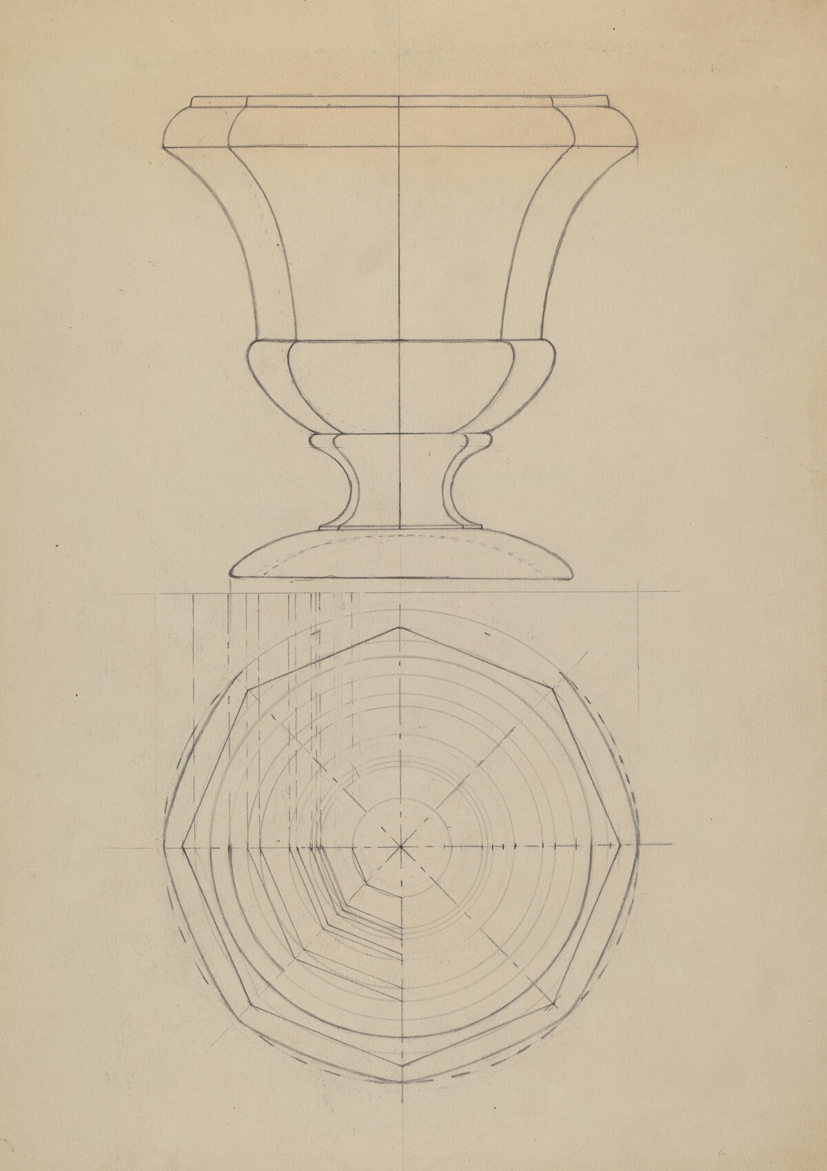 Compote (Blue Urn)
