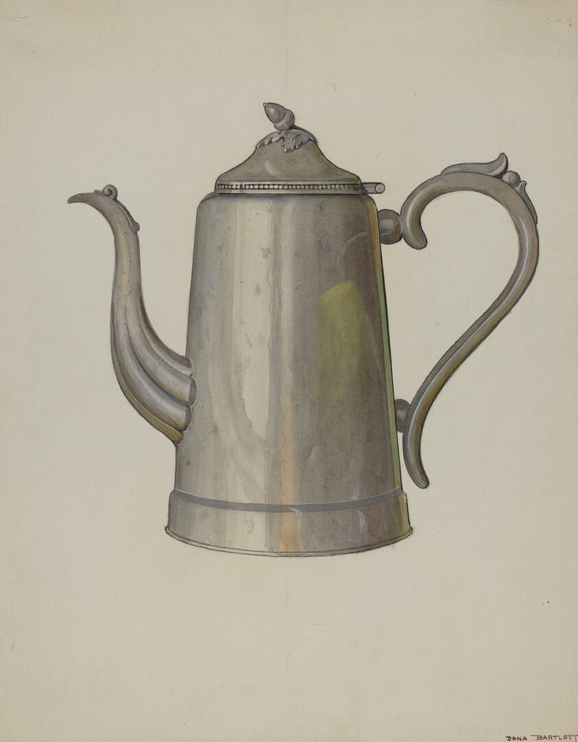Pewter Coffee Pot