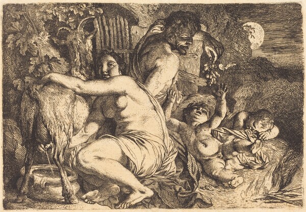 The Satyr's Family