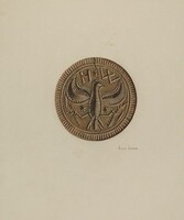 Butter Mold, Albert Levone, 1935/1942