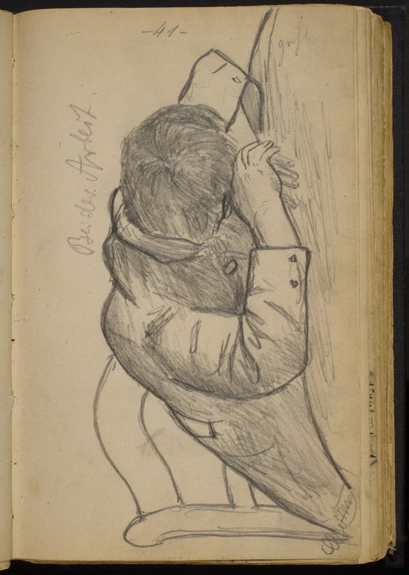 Boy Resting His Head