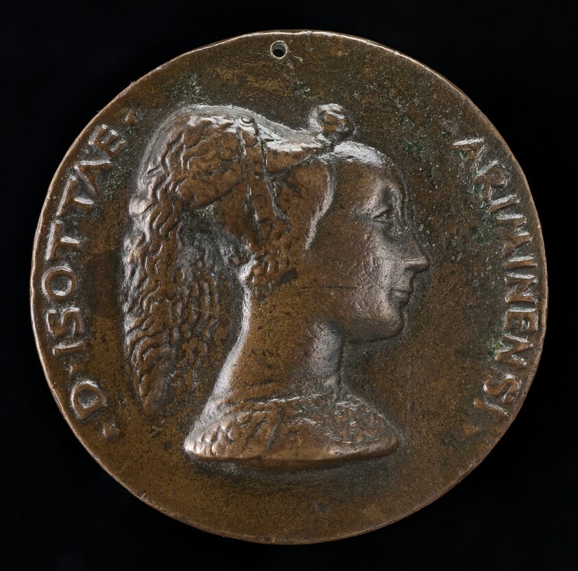 Isotta degli Atti, 1432/1433-1474, Mistress 1446, then Wife after 1453, of Sigismondo Malatesta [obverse]