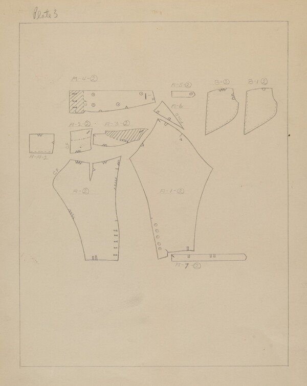 Pattern for Man's Suit