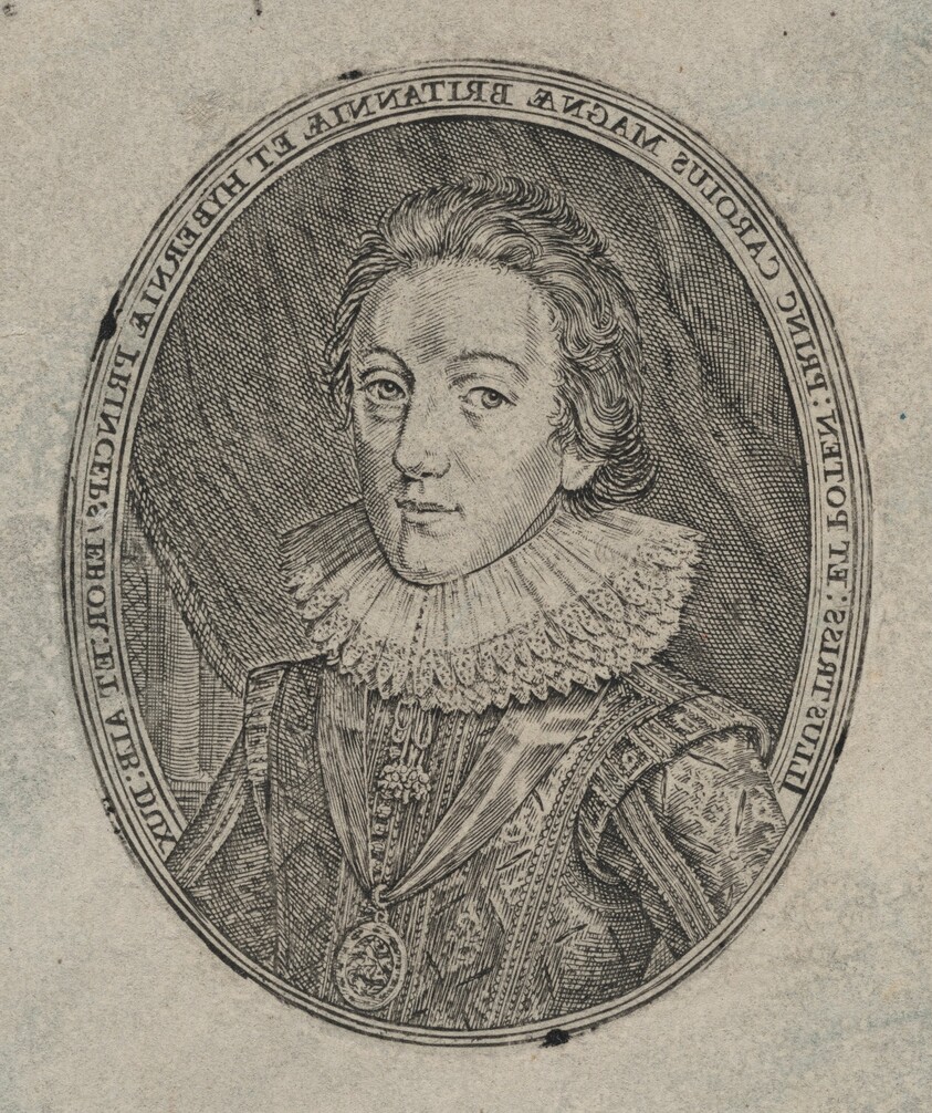 Charles I, King of England [top half]