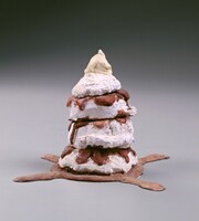 Study for "Profiterole", Claes Oldenburg, 1989