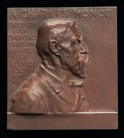 Alexandre-Charles Monod, 1843-1921, Surgeon [obverse], Alexandre Charpentier, c. 1906
