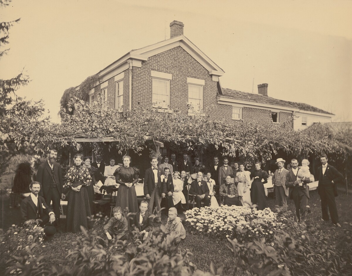 Portrait of a Family, near Meadville, Pennsylvania